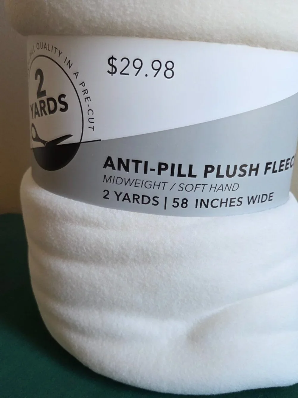 Anti Pill Polar Midweight Fleece 2 Yards (72